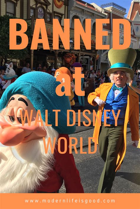 banned from walt disney world for life